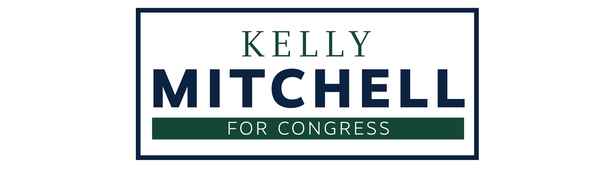 Logo for Friends of Kelly Mitchell